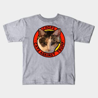 CATS AGAINST TRUMP - CHOPS Kids T-Shirt